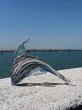 Delfino in autentico vetro di Murano